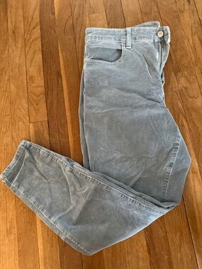 American Eagle Outfitters light forest green corduroy pants